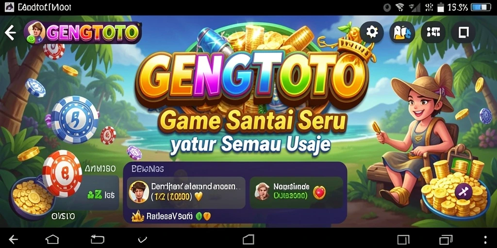 Tangkapan layar GENGTOTO menampilkan gameplay seru dan menantang.