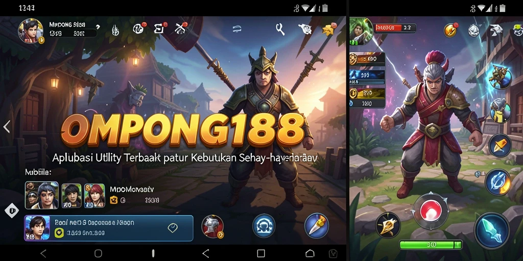 Tampilan antarmuka OMPONG188 yang user-friendly dan fitur mumpuni.