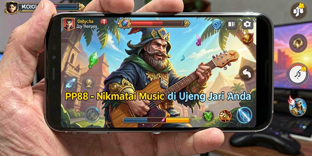 Screenshot gameplay PP88 yang menampilkan berbagai permainan musik menarik.